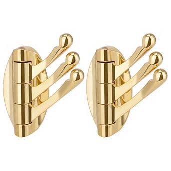 Utility Hooks 2 pc Metal Durable Hooks Wall Hooks for Hanging Multi Purpose 3 in Hooks for Kitchen