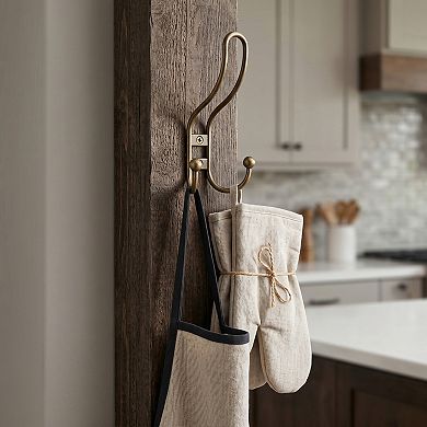 Utility Hooks 8Pcs Metal Durable Hooks Multi Purpose Wall Hooks for Kitchen Household Hats