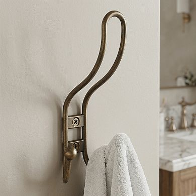 Utility Hooks 8Pcs Metal Durable Hooks Multi Purpose Wall Hooks for Kitchen Household Hats