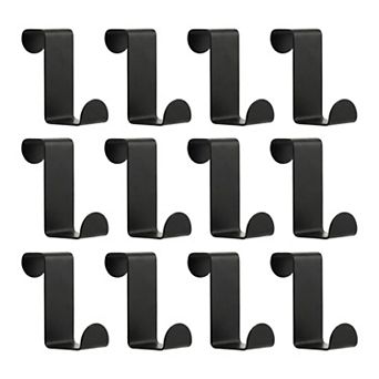 Utility Hooks 12 pc Metal Durable Hooks Wall Hooks for Hanging and Garage Organization
