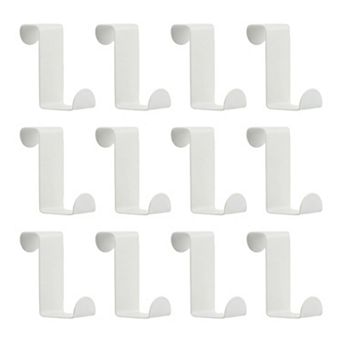 Utility Hooks 12 pc Metal Durable Hooks Wall Hooks for Hanging and Garage Organization