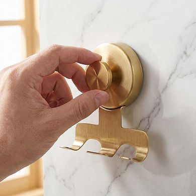 Suction Cup Hooks for Shower 2 Pack Wall Hooks for Hanging Multipurpose Hook for Bathroom