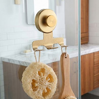 Suction Cup Hooks for Shower 2 Pack Wall Hooks for Hanging Multipurpose Hook for Bathroom
