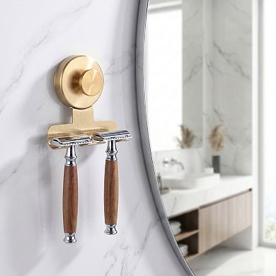 Suction Cup Hooks for Shower 2 Pack Wall Hooks for Hanging Multipurpose Hook for Bathroom
