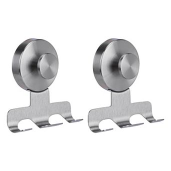 Suction Cup Hooks for Shower 2 Pack Wall Hooks for Hanging Multipurpose Hook for Bathroom