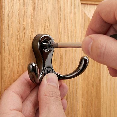 Utility Hooks 12Pcs Metal Durable Hooks Wall Hooks for Hanging Multi Purpose Hooks for Kitchen