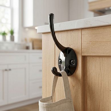 Utility Hooks 12Pcs Metal Durable Hooks Wall Hooks for Hanging Multi Purpose Hooks