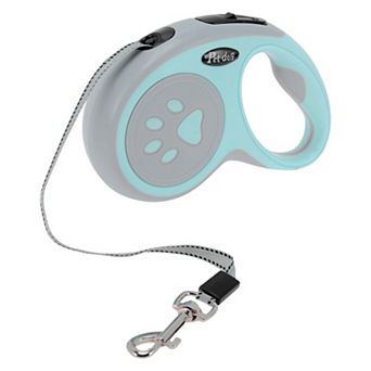Retractable Pet Leash Ergonomic Handle Footprint Pattern Under 12 kg 9.84ft