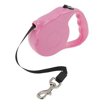 Retractable Pet Leash Ergonomic Handle Solid Color Under 15 kg 16.4ft