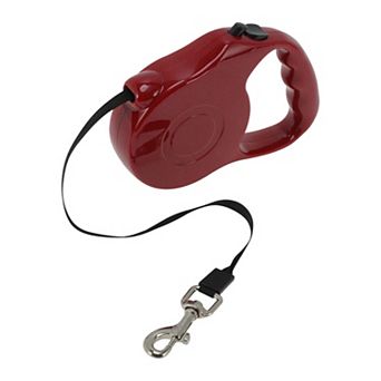 Retractable Pet Leash Ergonomic Handle Solid Color Under 15 kg 16.4ft