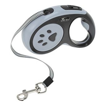 Retractable Pet Leash Ergonomic Handle Footprint Pattern Under 15 kg 16.4ft