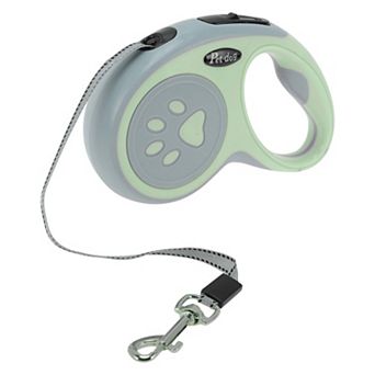 Retractable Pet Leash Ergonomic Handle Footprint Pattern Under 15 kg 16.4ft