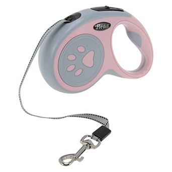 Retractable Pet Leash Ergonomic Handle Footprint Pattern Under 15 kg 16.4ft