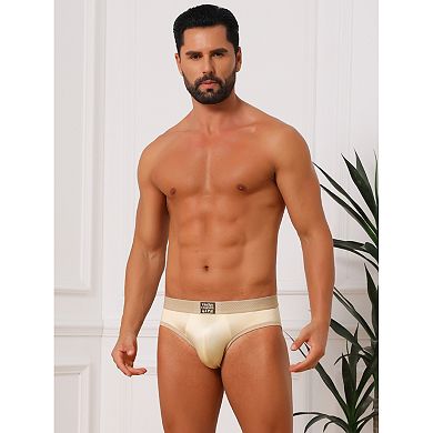 Men's Stretch Comfortable Color Block Underwear 3-Pack Briefs