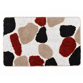 Bathroom Rugs Absorbent Non Slip Backing Soft Plush Bath Rugs Shower Rug Quick Dry Mats for Bathroom