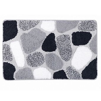 Bathroom Rugs Absorbent Non Slip Backing Soft Plush Bath Rugs Shower Rug Quick Dry Mats for Bathroom