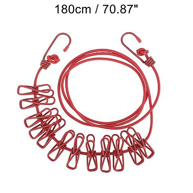 1 Pc Clothesline with Metal Clips