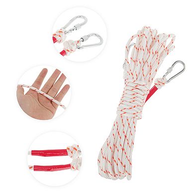 1 Pc Outdoor Double Hook Braided Clothesline 49.21ft