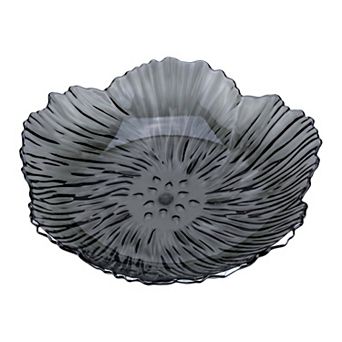 Small Flower Decorative Bowl Petal Shaped Trinket Dish Scalloped Tray for Rings Modern Fluted Bowl