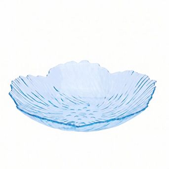 Small Flower Decorative Bowl Petal Shaped Trinket Dish Scalloped Tray for Rings Modern Fluted Bowl