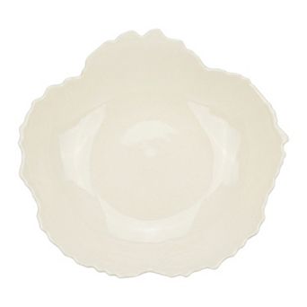 Small Flower Decorative Bowl Petal Shaped Trinket Dish Scalloped Tray for Rings Modern Fluted Bowl