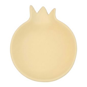 Ceramic Pomegranate Decorative Bowl Artistic Fruit Shaped Trinket Dish for Jewelry