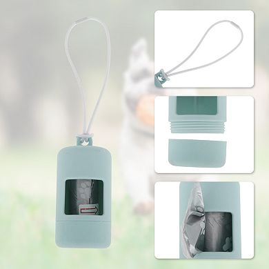 Frosted Dog Poop Bag Dispenser 1 Pc