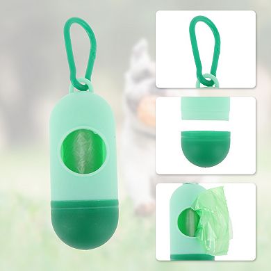 Pill-shaped Dog Poop Bag Dispenser 4 Pcs