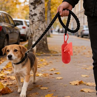 Pill-shaped Dog Poop Bag Dispenser 4 Pcs