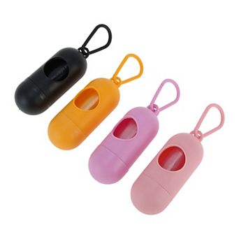Pill-shaped Dog Poop Bag Dispenser 4 pc
