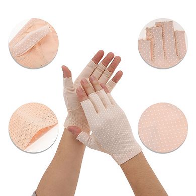 Anti-slip Polka Dot Gloves 1 Pair