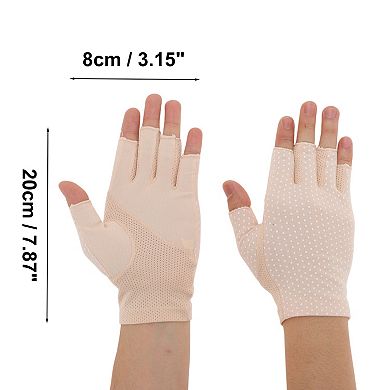 Anti-slip Polka Dot Gloves 1 Pair
