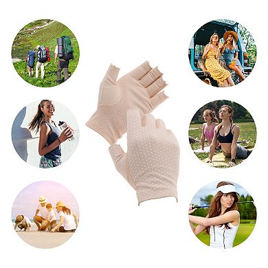Anti-slip Polka Dot Gloves 1 Pair