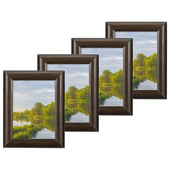 3.78 x 4.8 x 1.18 Inch Wooden Photo Frame, Wooden Photo Frame 4 pc