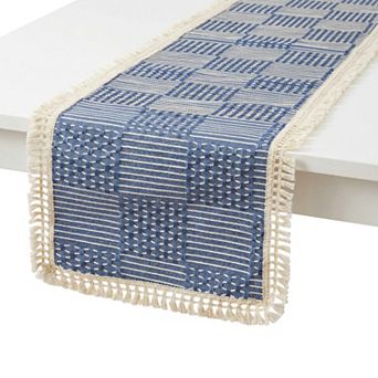 Table Runner for Kitchen Decor Birthday Decorations Tassel Kitchen Table Runneration 13x70.9in