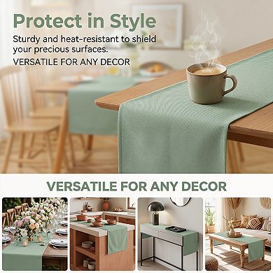 Table Runner for Kitchen Decor Decorations Washable Polyester Kitchen Runner for Table Decoration
