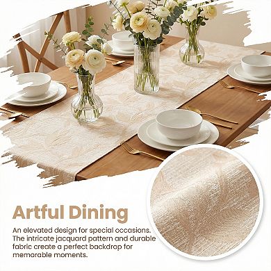 Table Runner for Kitchen DecorLong Floral Kitchen Runner 13.8x82.7in