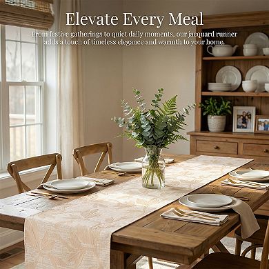Table Runner for Kitchen DecorLong Floral Kitchen Runner 13.8x106.3in
