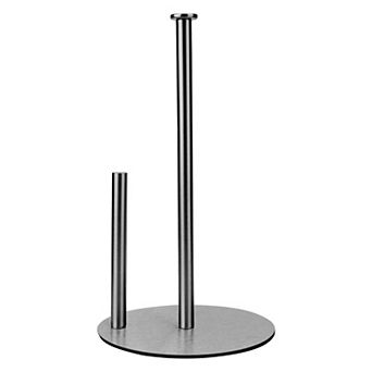 Paper Towel Holder Countertop Non Slip Base Paper Towel Dispenser Stainless Steel Kitchen Decor