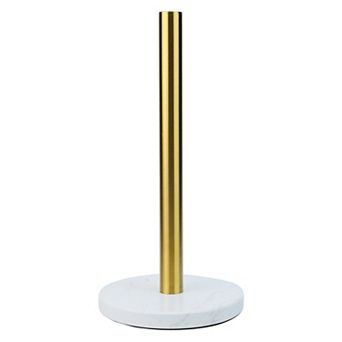 Paper Towel Holder Countertop Non Slip Base Paper Towel Dispenser Marble Kitchen Decor for Home