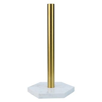 Paper Towel Holder Countertop Non Slip Base Paper Towel Dispenser Marble Kitchen Decor for Home