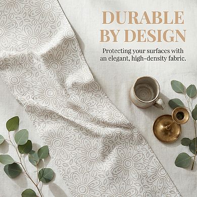 Table Runner for Kitchen Decor Floral Elegant Kitchen Runner for Decor 13.8x106.3in