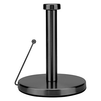 Paper Towel Holder Countertop Weighted Non Slip Base Paper Towel Dispenser Metal Kitchen Decor
