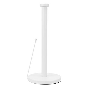 Paper Towel Holder Countertop Weighted Non Slip Base Paper Towel Dispenser Metal Kitchen Decor