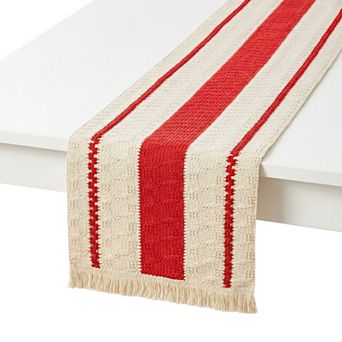 Table Runner for Kitchen Decor Farmhouse Polyester Kitchen Runner 11.8x70.9in