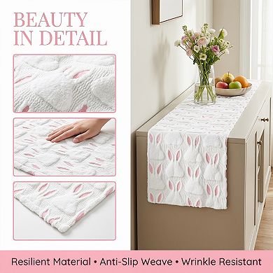 Table Runner for Kitchen DecorRabbit Kitchen Runner 13x36.6in