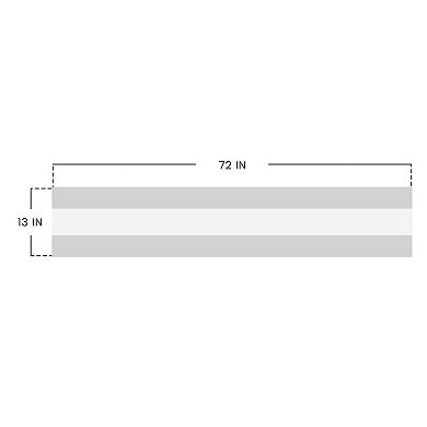 Table Runner for Kitchen DecorRabbit Kitchen Runner 13x72in