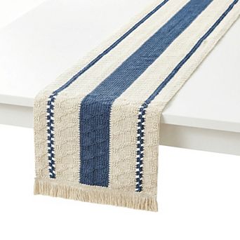 Table Runner for Kitchen Decor Farmhouse Polyester Kitchen Runner 11.8x63in