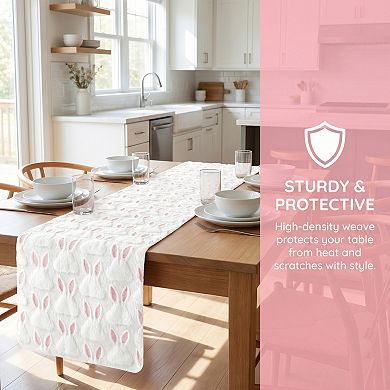 Table Runner for Kitchen DecorRabbit Kitchen Runner 13x108.3in