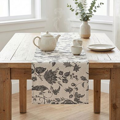 Table Runner for Kitchen Decor Birthday Decorations Long Cotton Kitchen Runneration 11.8x70.9in